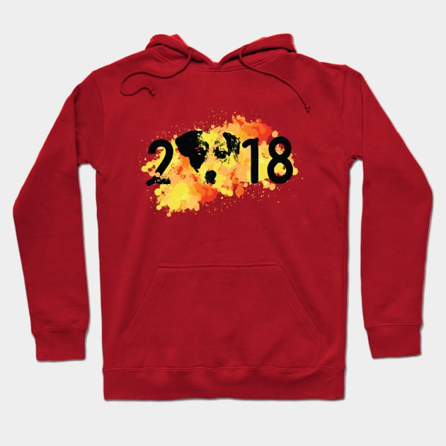 2018  year of the dog Hoodie by CindyS